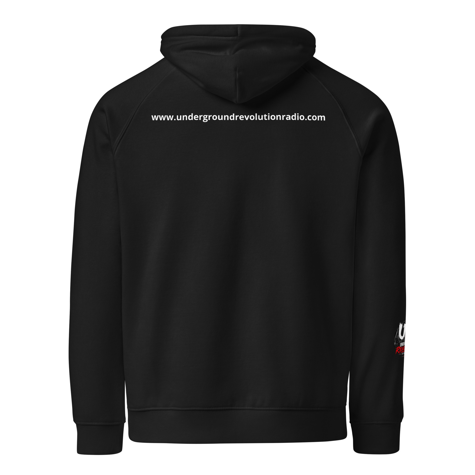 Unisex eco raglan hoodie - Image 2