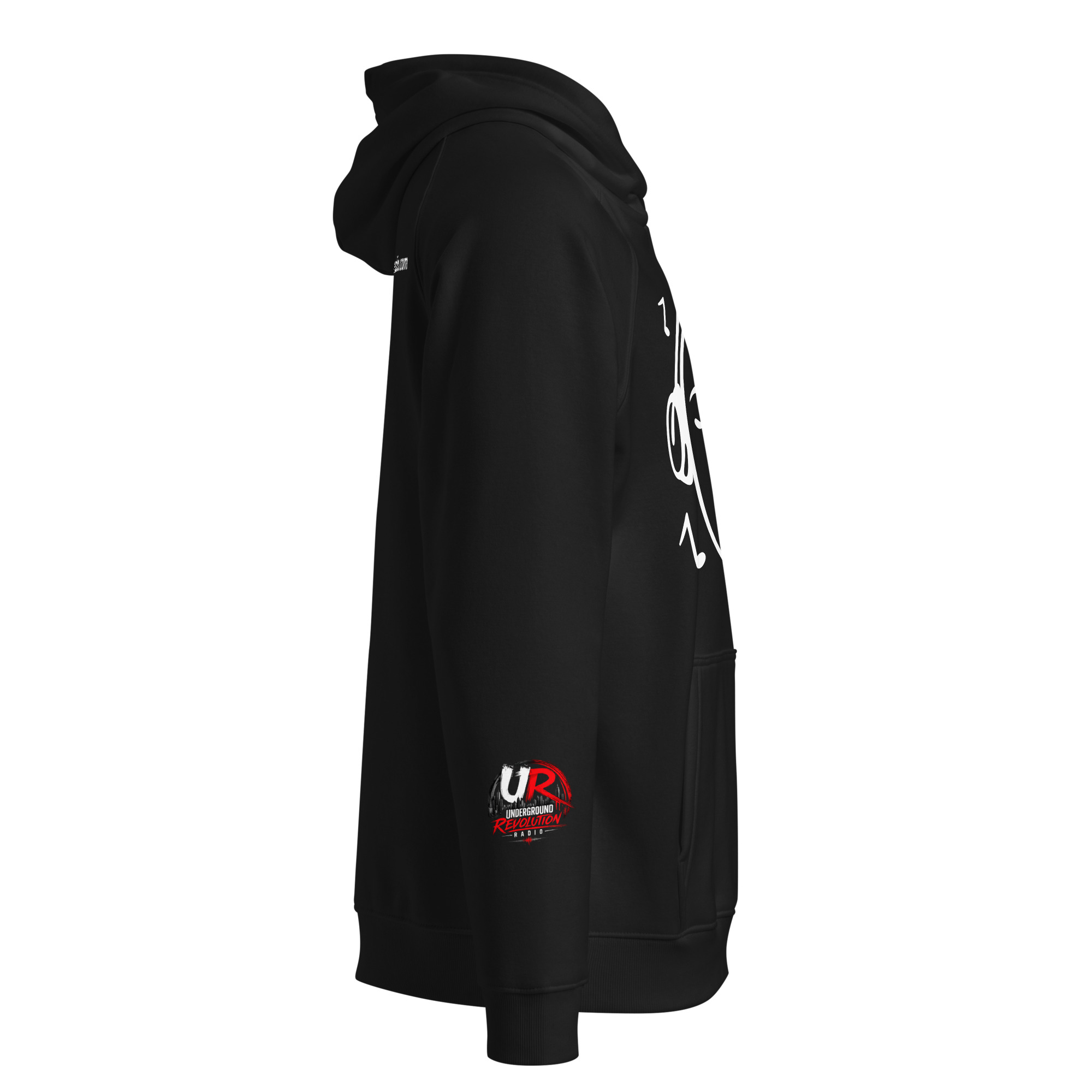 Unisex eco raglan hoodie - Image 4